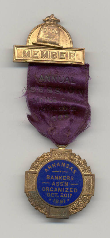 Arkansas Bankers Association medal