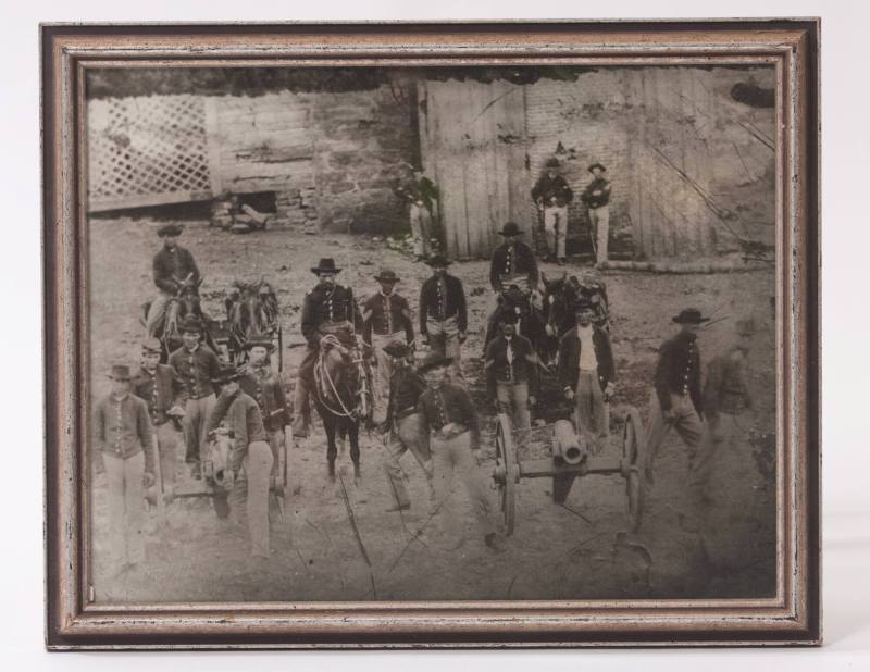 Print, Reproduction Photograph of Soldiers in the Civil War