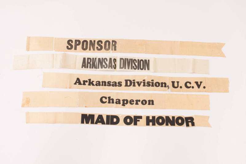 United Confederate Veterans, Arkansas Division Ribbon