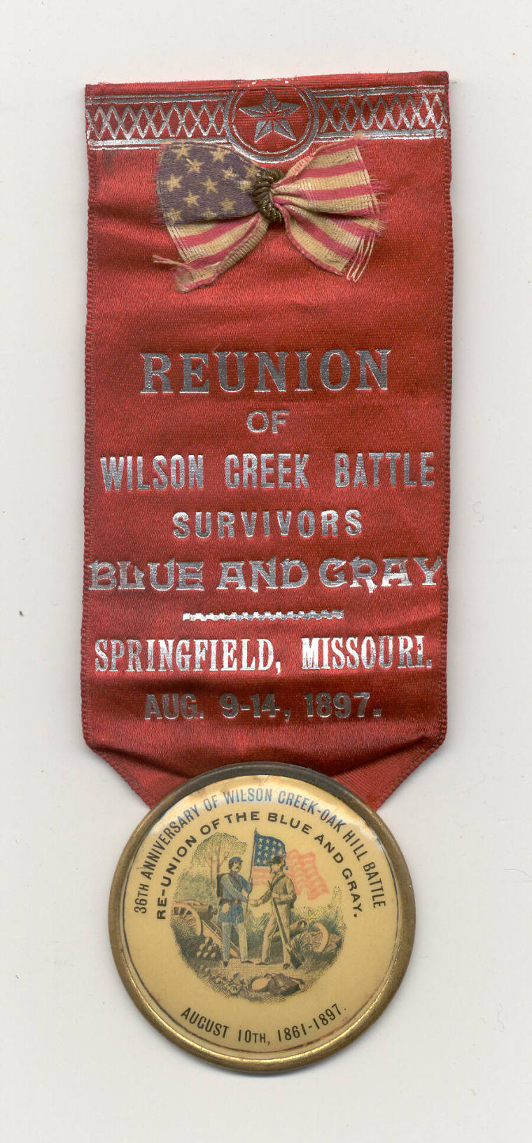 Civil War Reunion Ribbon