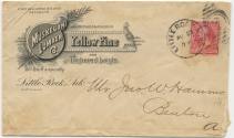 Letter and Envelope to Mr. J.W. Hammond in Benton, AR