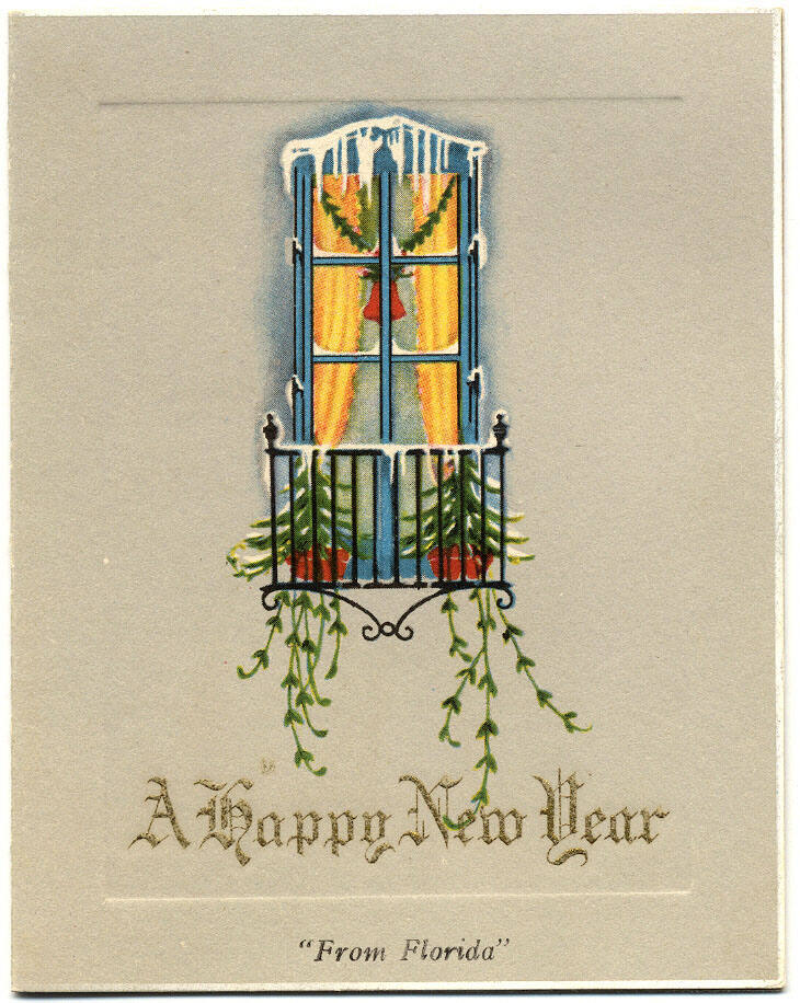 New Year's Greeting Card