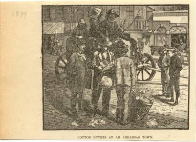 Print - Cotton Buyers at an Arkansas Town