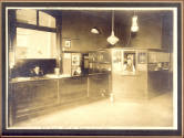 Framed Photos of People's Bldg. & Loan Interior in Little Rock