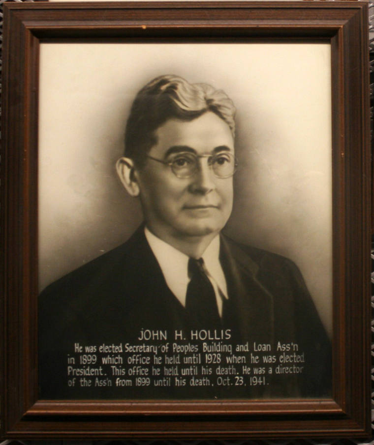 Framed Picture of John H. Hollis