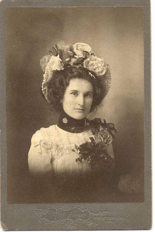 Photograph of Miss Carrie Clark Marks