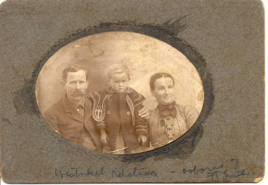 Photograph of Adam, Alfred, & Auguste Herman