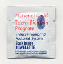 FBI Child Identification Kit - Fingerprint Towelette