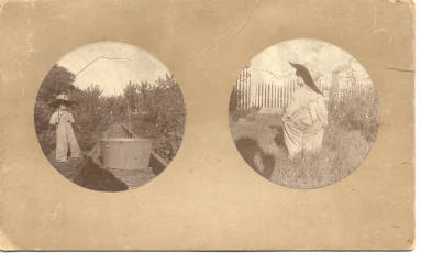 Two Photos of Unknown Child