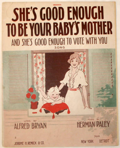 Suffrage Sheet Music