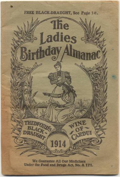 Booklet - "The Ladies Birthday Almanac"