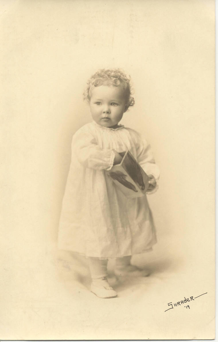 Photo of Keatts Biscoe's child, Betty