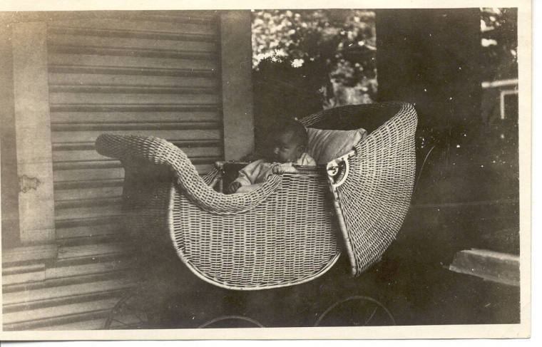 Photo of Baby in Baby Carriage