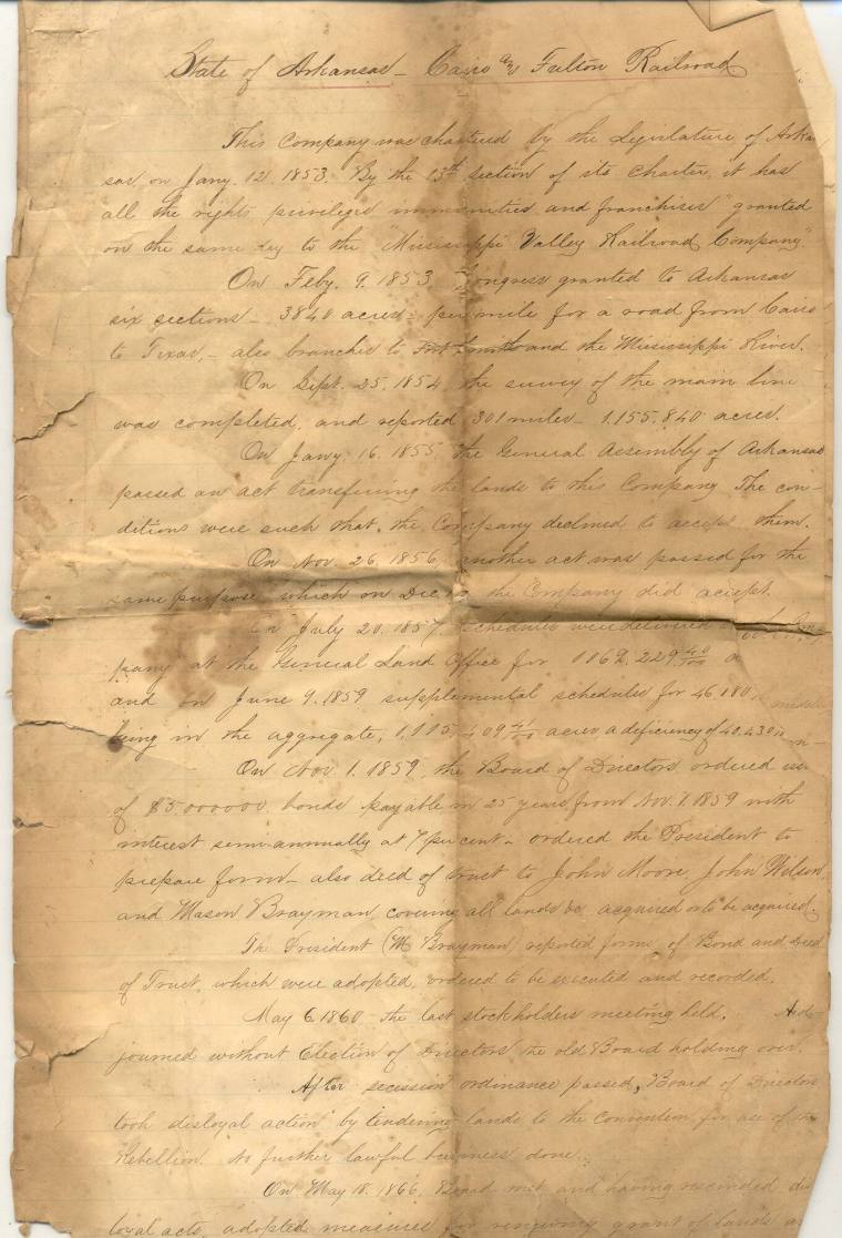 Isaac Murphy Letter Collection