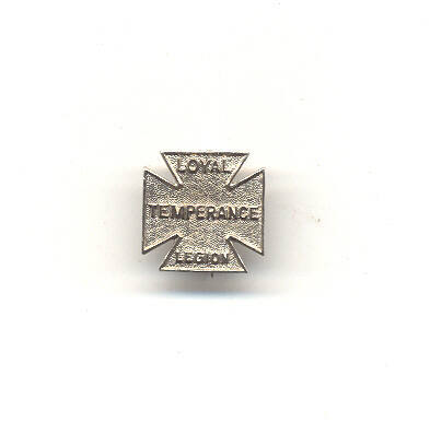 Maltese Cross pin - Temperance Legion