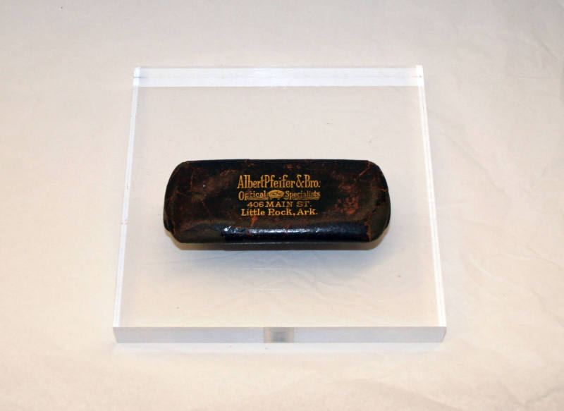 Glasses case from Albert Pfeifer & Bro. in Little Rock