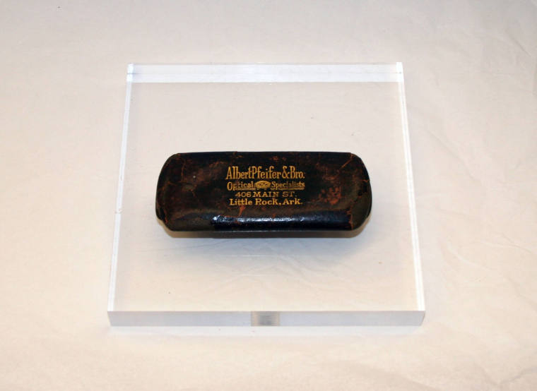 Glasses case from Albert Pfeifer & Bro. in Little Rock