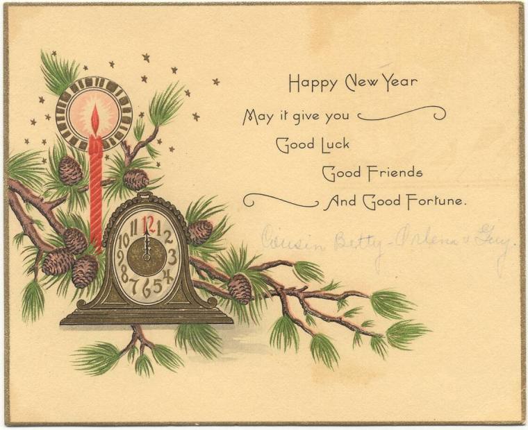 New Year's Greeting Card