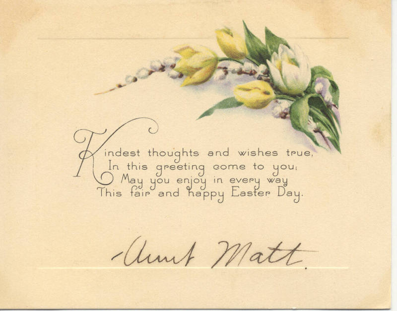 Easter Greeting Card