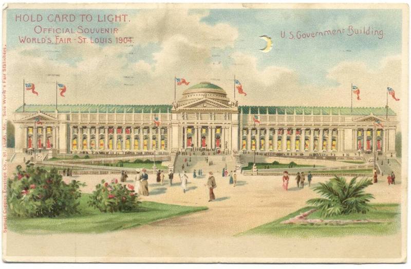 1904 World's Fair Postcard