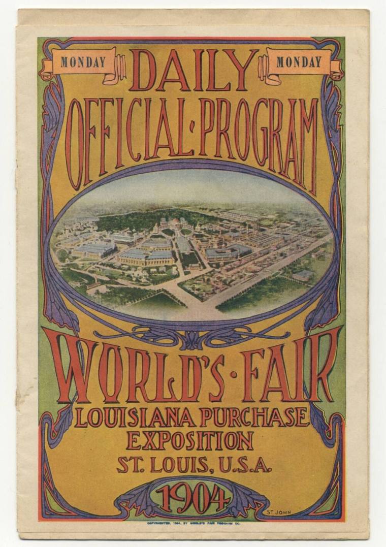 1904 World's Fair Souvenir Program