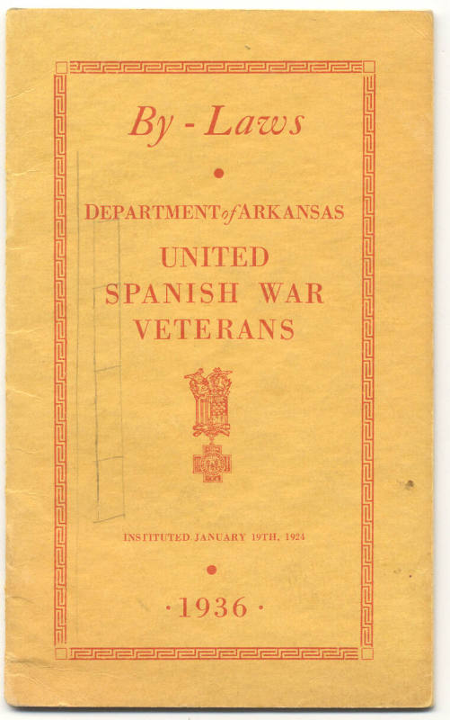 By-Laws of United Spanish War Veterans