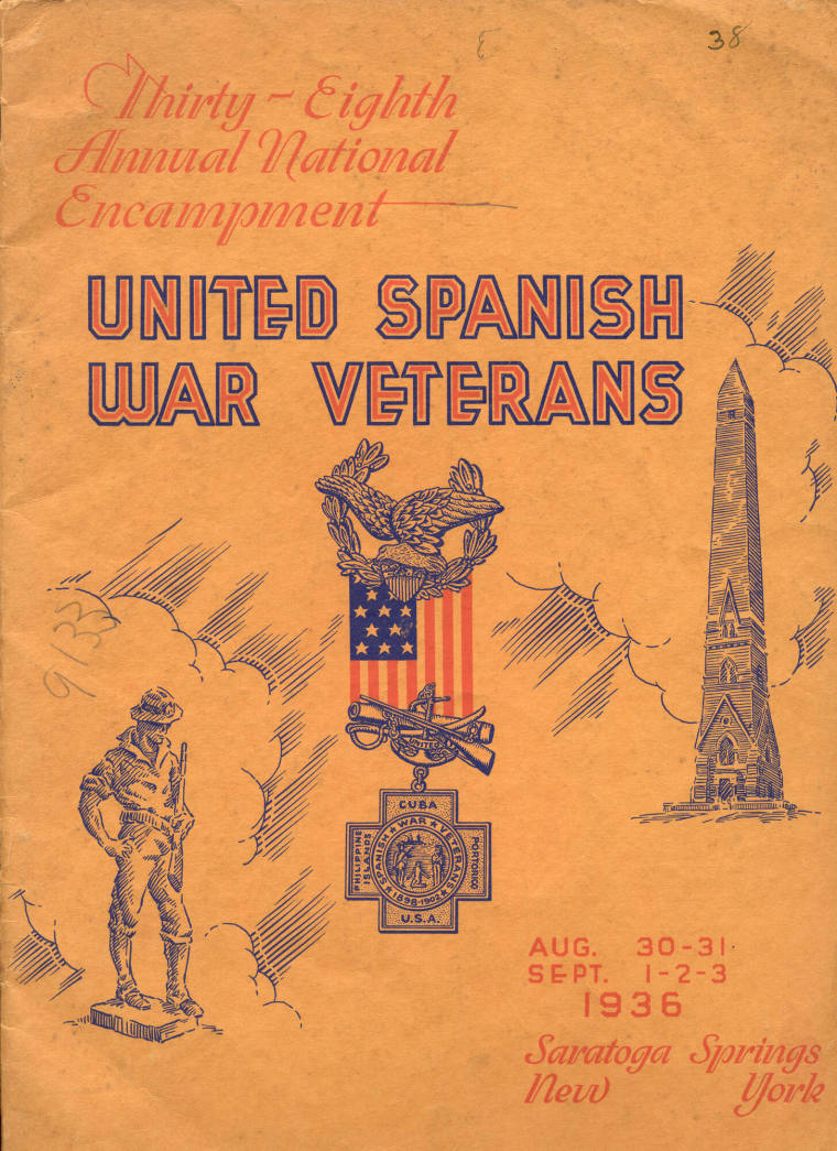 United Spanish War Veterans' Booklet