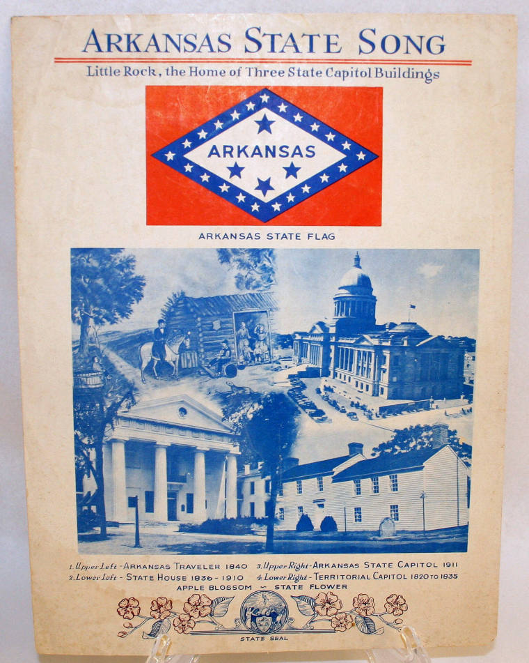 Sheet Music - Arkansas State Song