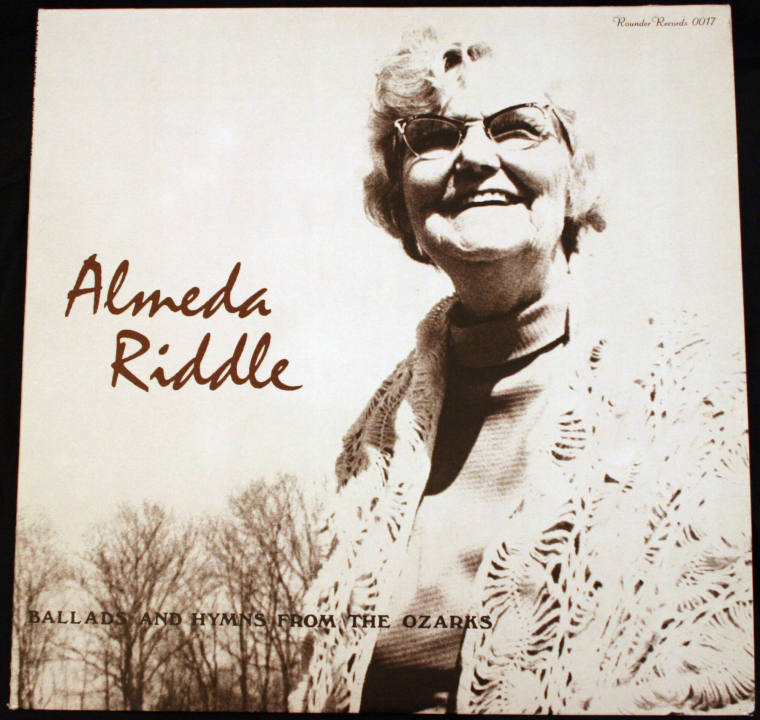 Almeda Riddle Album and Cover