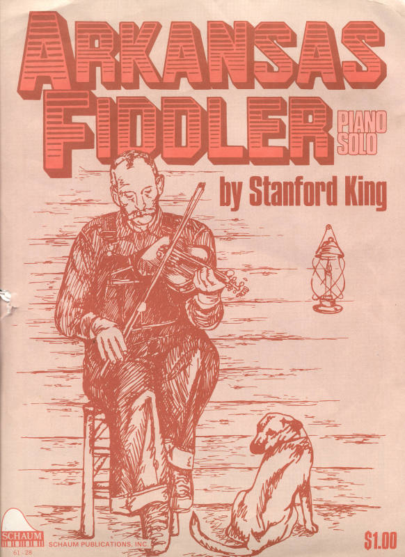 Sheetmusic: Arkansas Fiddler Piano Solo