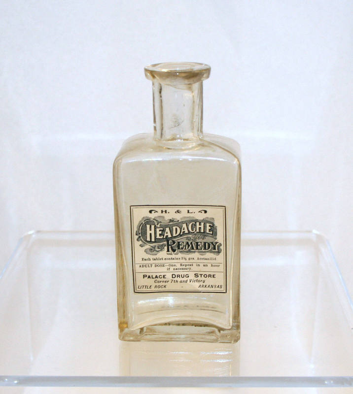 Medicine Bottle - Palace Drug Store, Little Rock