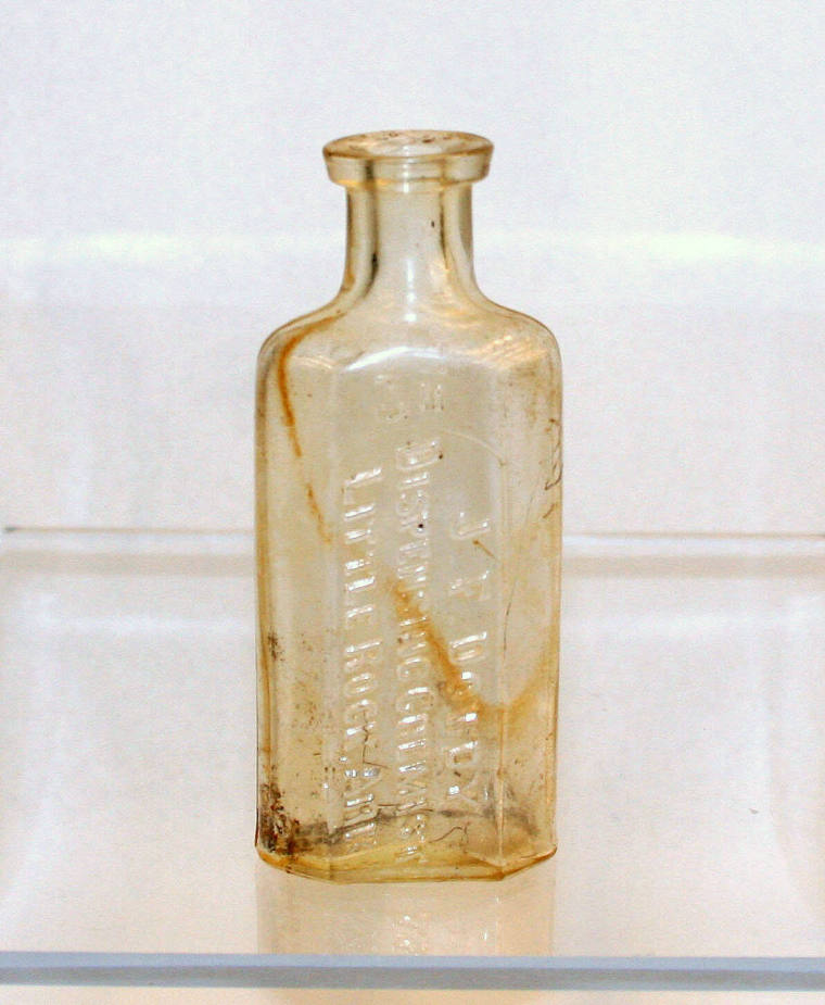 Medicine Bottle - J.F. Dowdy, Little Rock