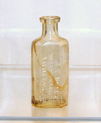 Medicine Bottle - J.F. Dowdy, Little Rock