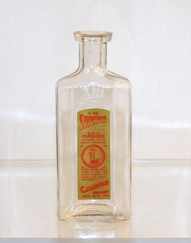 Medicine Bottle - C.J. Lincoln Co., Little Rock