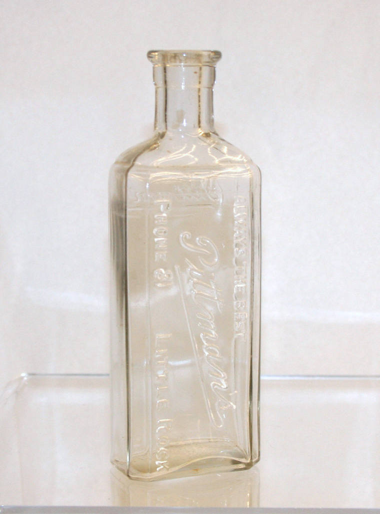 Medicine Bottle - Pittman's, Little Rock