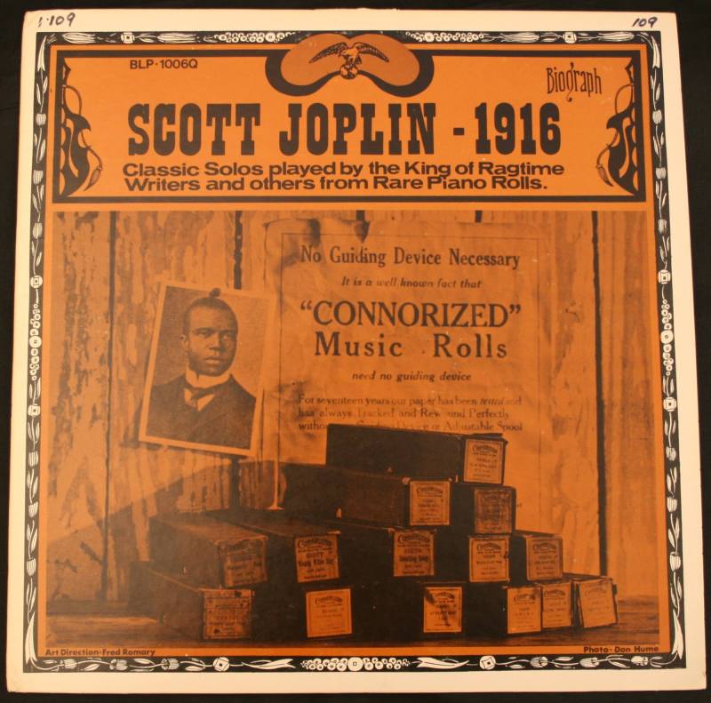 Scott Joplin Album and Cover