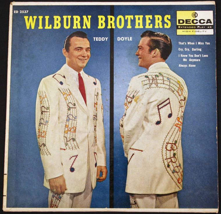 The Wilburn Brothers Album and Cover