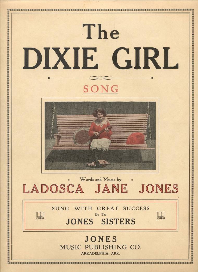 Sheet Music - "Dixie Girl"