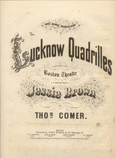 Sheet Music - The Lucknow Quadrilles