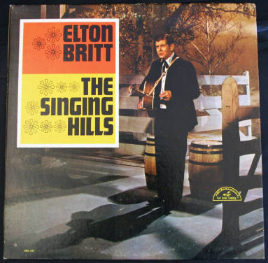 Elton Britt album & cover