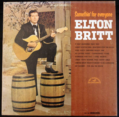 Elton Britt album and cover