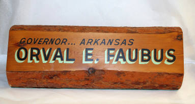 log - Orval Faubus, Governor of Arkansas