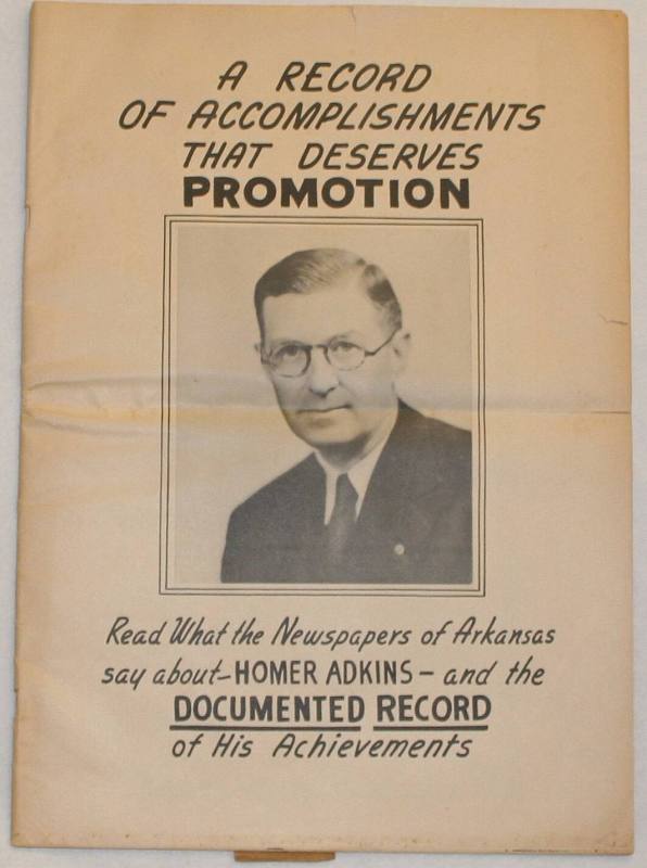 Homer Adkins booklet