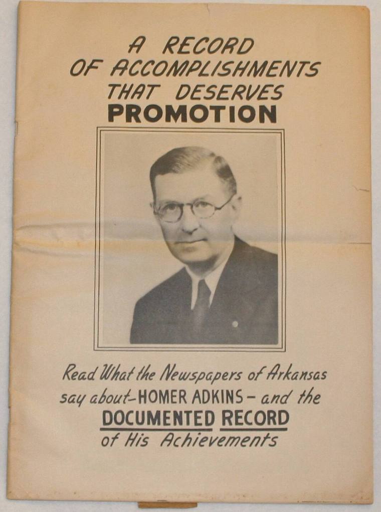 Homer Adkins booklet