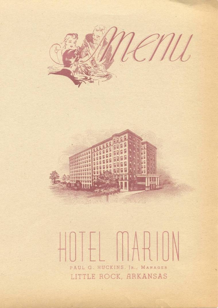 Hotel Marion Menu