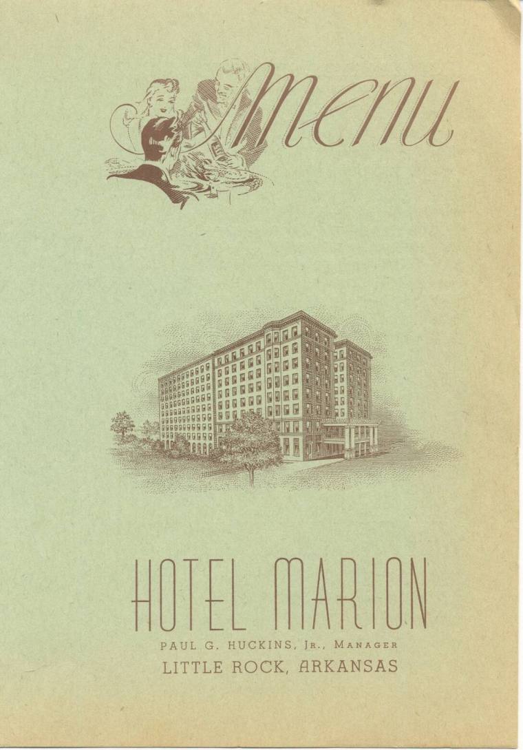 Hotel Marion Menu