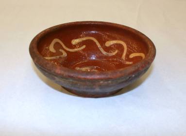 redware bowl