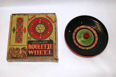 Game -  "Spin-er-ette Roulette Wheel"