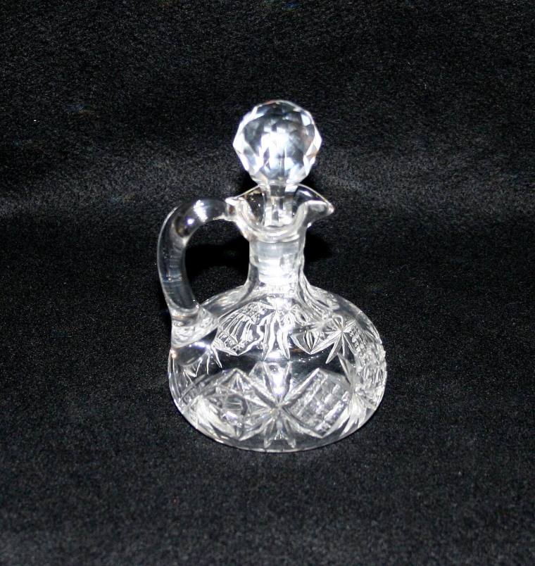 Cut Glass Cruet & Stopper