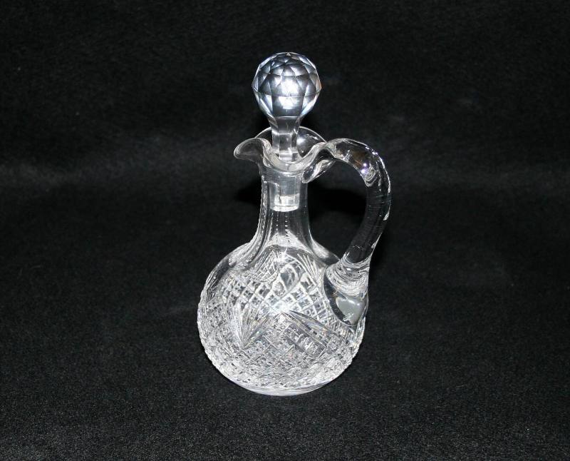 Cut Glass Cruet & Stopper